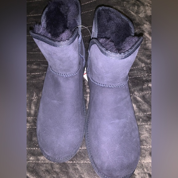 WOOL SHEARLING SHORT BOOTS - Picture 2 of 5